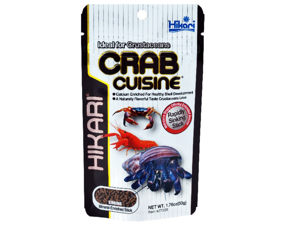 Feeding vampire crabs small amounts of varied food