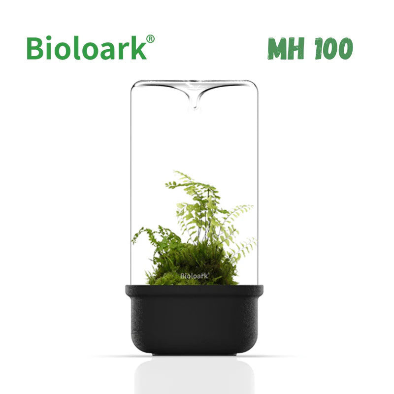 BIOLOARK - Bio Bottle Terrarium (MH-80/100/120) (Black/White)