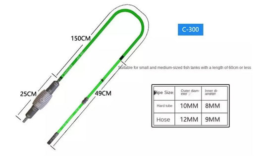 QANVEE Siphon cleaner C300